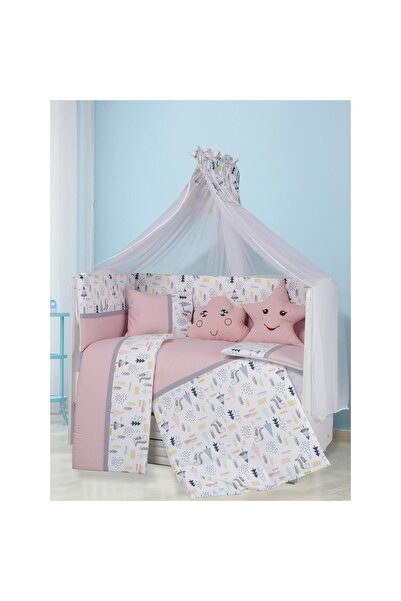 Aras Bebe Safari Sleeping Set 60*121 - Pink