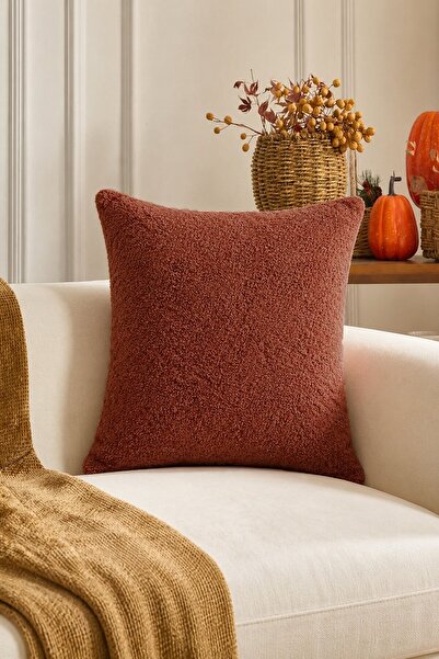 Elart Henna Plain Cushion Cover 43X43 cm Tile