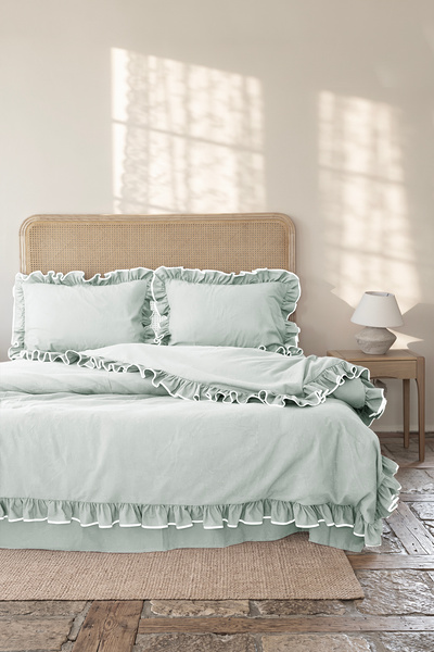 First Choice Josef 100% Cotton Superior Flannel Double Duvet Cover Set