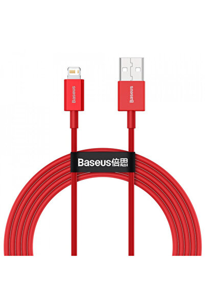 Baseus Cablu Superior USB - Cablu de date cu încărcare rapidă Lightning 2,4 A...