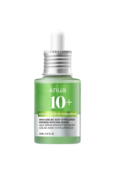 ANUA Acid Azelaic 10 Ser Calmant pentru Roșeață cu Hialuron Verde 30 ml