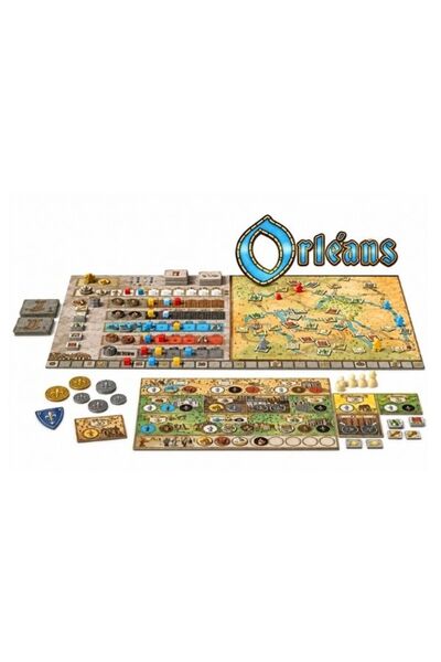 GÜMRÜK BEY Orléans Strategy Board Game – Medieval Trade and Construction Themed