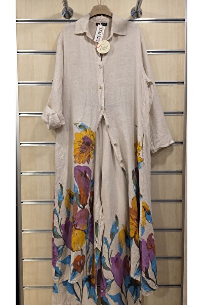 Park Moda Italian Linen Dress Pants 2-Piece Set