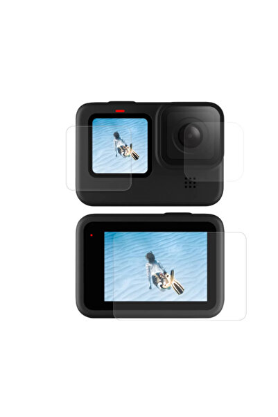 TELESIN Ecran si lentila din sticla temperata pentru GoPro Hero 9 / Hero 10 /...