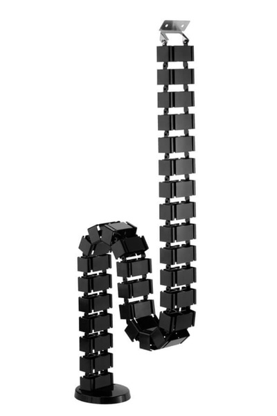 blackmount Canal cablu flexibil CC10-1, 107x129x1285mm, negru
