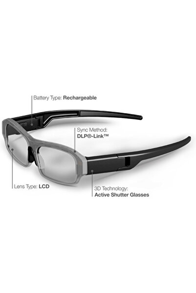 blackmount Ochelari 3D Activi X05 DLP LINK ptr BenQ, Acer, Optoma