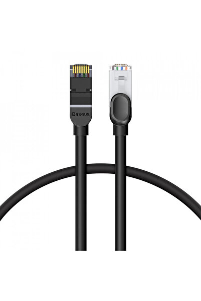 Baseus Кабел пачкорд Етернет RJ45 Кат 6 UTP 1000Mbps 5 м черен (PCWL-I01)