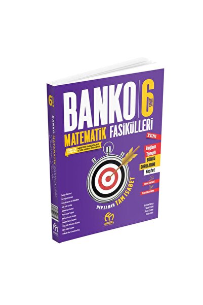 Model Eğitim Yayınları 6.SINIF BANKO MATEMATİK FASİKÜLLERİ