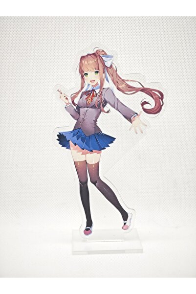 Yenaplanner Doki Doki Literature Club Monika Karakter Figür Standı