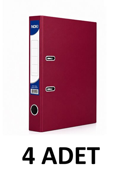 Noki 4 Narrow Plastic Folders A4 Folders