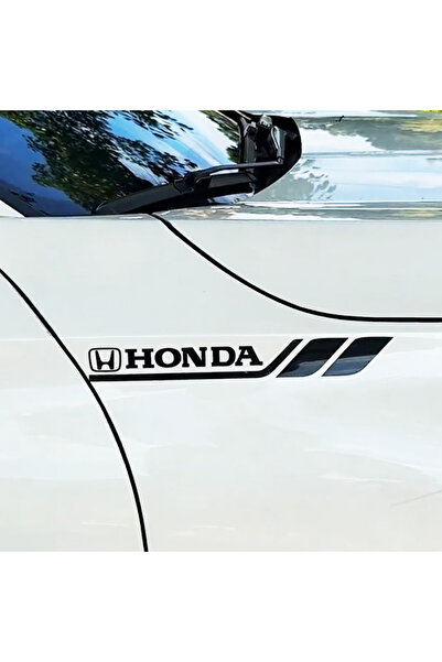 İntervex Global Honda Compatible Sports Body Stripe Sticker Right Left Side D...
