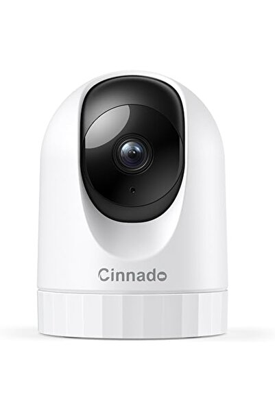 Cinnado Σετ 2 εσωτερικών καμερών ασφαλείας 2K WiFi 2.4G με ήχο, 24/7, κάρτα S...