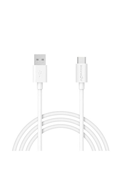 BlitzWolf USB-C кабел за данни BW-CB10, 1м, бял
