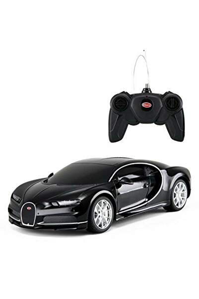 Rastar ΤΗΛΕΚΑΤΕΥΘΥΝΟΜΕΝΟ ΑΥΤΟΚΙΝΗΤΟ BUGATTI CHIRON ΜΑΥΡΟ ΚΛΙΜΑΚΑ 1 ΕΩΣ 24