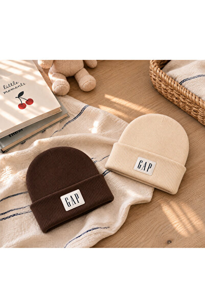 ygz junior 2-Pack of Flexible Ribbed Beanie Set