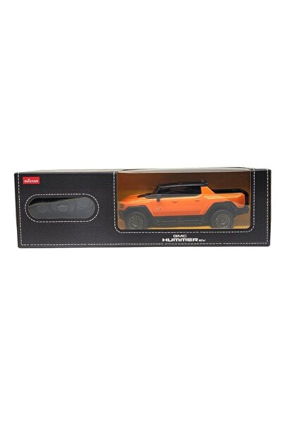 Rastar HUMMER EV ORANGE REMOTE CONTROL CAR WITH 1 TO 24 SCALE