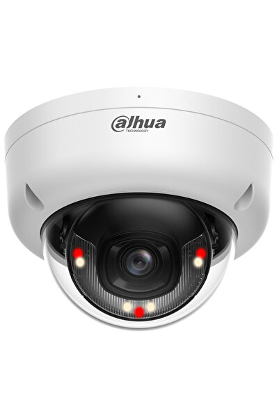 DAHUA كاميرا مراقبة DH-IPC-HDBW1639E1-A-IL بدقة 6 ميجابكسل مع رؤية ليلية ملون...