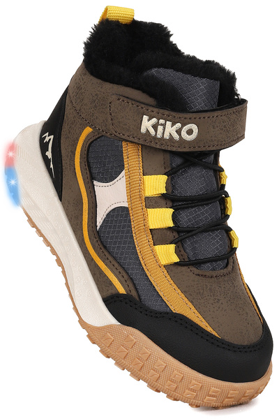 Kiko Kids Rope Işıklı Cırtlı Erkek Çocuk Spor Bot Ayakkabı