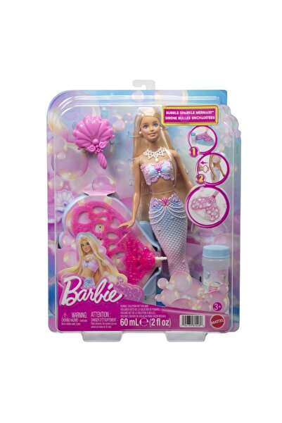 mattel BARBIE PAPUSA SIRENA CU BALOANE DE SAPUN