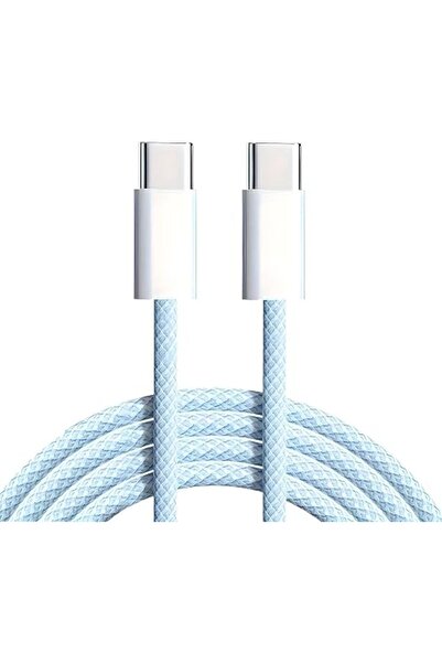 1step2dream كيبل USB C مضفر 60 واط من فيرست ويف بطول 1 متر، 60 واط لنقل البيا...