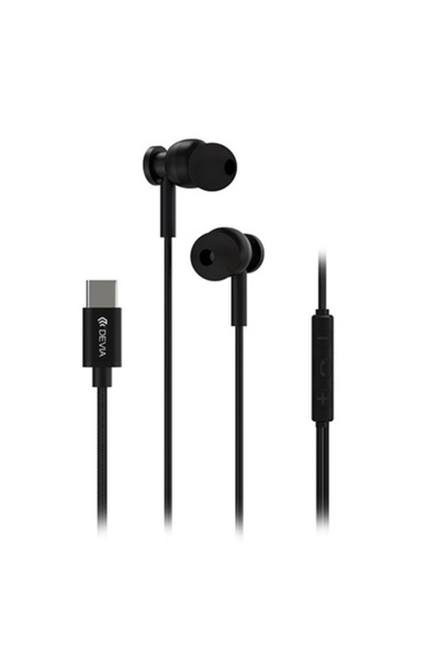 Devia CASCA STEREO 1.2M CU MUFA TIP C - NEGRU