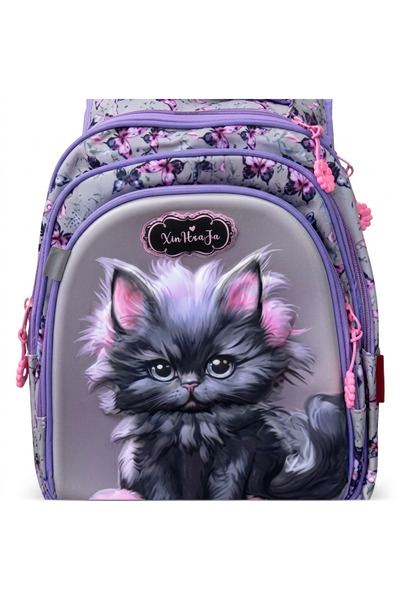 XINHUAJU Set școlar pentru fete - Rucsac anatomic/ortopedic și penar cu impri...