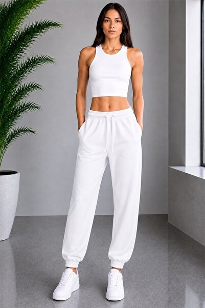 FashionForYou Αθλητικό παντελόνι Lorenza, με κορδόνι περίσφιξης και ελαστικές...