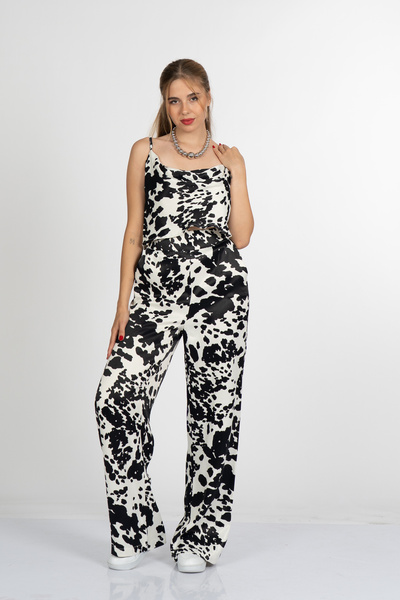 MissVina Strappy Top and Bottom Two-Piece Set 1317