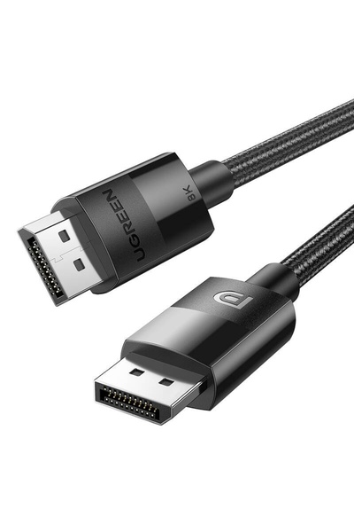 Ugreen Видео кабел, "DP114" DP (T) към DP (T) 8K на 60Hz, дължина 2м, черен