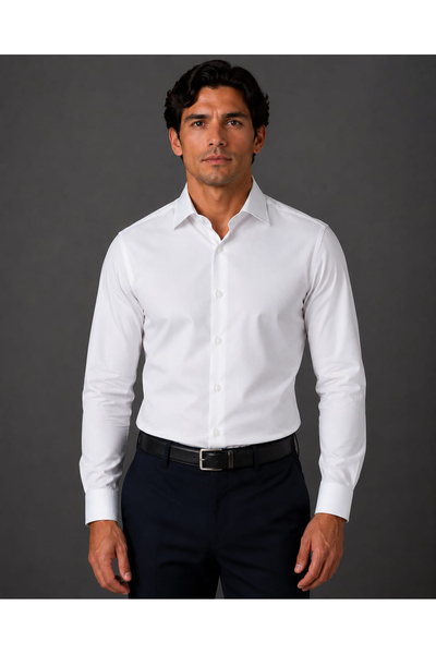Cambridge KLASİK KOTON GÖMLEK BEDEN: S-M-L-XL-XXL-3XL-4XL