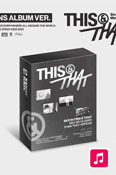 tays store (Apple Music POB'lu) Stray Kids - [THIS & THAT] Album
