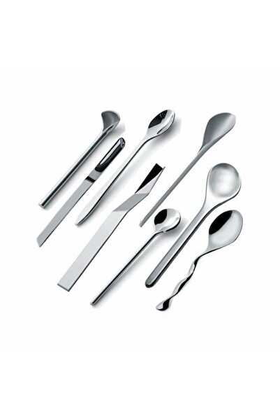 Alessi Set de 8 lingurițe de cafea