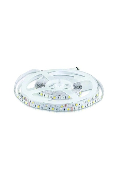 V-TAC Bandă LED SMD5050 60 LED-uri/m RGB + Alb Cald IP20 5m