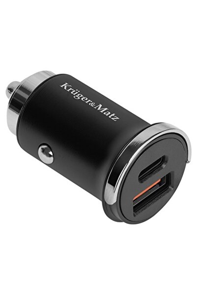 Kruger&Matz INCARCATOR ΑΥΤΟΚΙΝΗΤΟΥ USB / TYPE C QC PD 30W