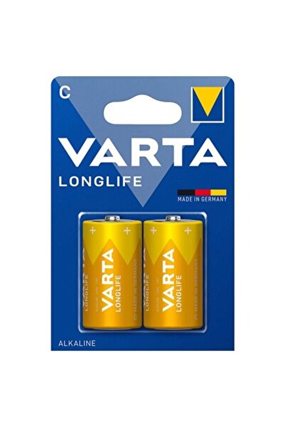 Varta BATERIE ALCALINĂ LR14 BLISTER 2 BUC LONGLIFE