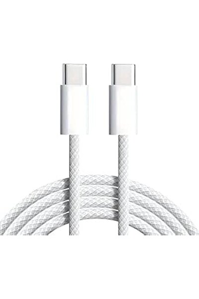 GENERAL كيبل USB C مضفر 60 واط من فيرست ويف بطول 1 متر، 60 واط لنقل البيانات ...