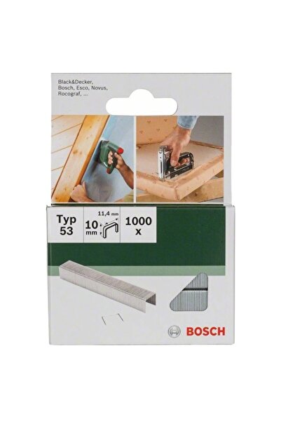 Bosch Set 1000 capse TYP 53, 10 mm (latime 11.4 mm, grosime 0.74 mm)