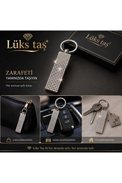 Lüks Taş taşlı anahtarlık