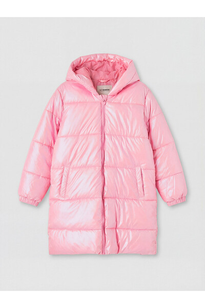 LC Waikiki Hooded Girl's Inflatable Coat