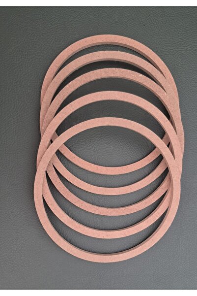 DUKDUK STORE DUKDUK Kasnak Ham MDF Vidasız 5 Adet Set
