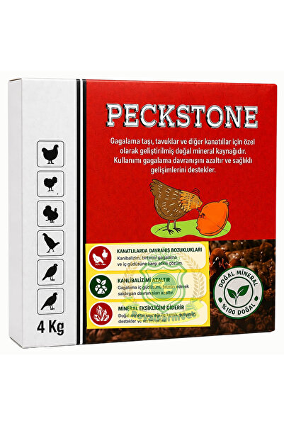 Royal İlaç Peck Stone Tavuk Gagalama Taşı 4 Kg