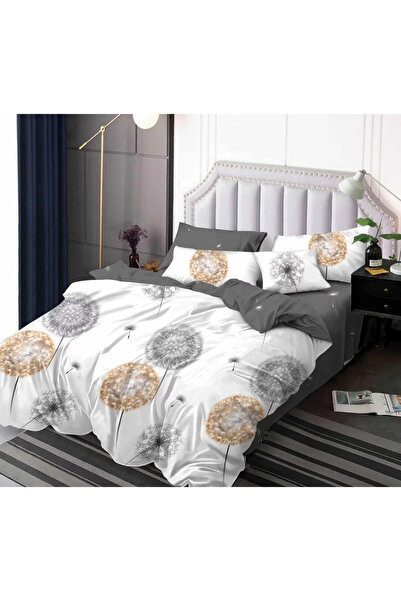 Pucioasa Set Lenjerie Pat Matrimonial, Finet Pucioasa, 4 Piese, Cearceaf Pat ...