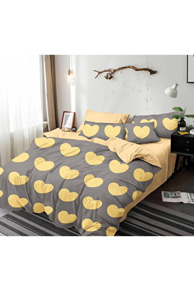 Pucioasa Set Lenjerie Pat Matrimonial, Finet Pucioasa, 4 Piese, Cearceaf Pat ...