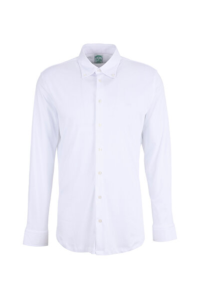 BROOKS BROTHERS Lacivert Erkek %100 Pamuk Gömlek BBSS26MKN001