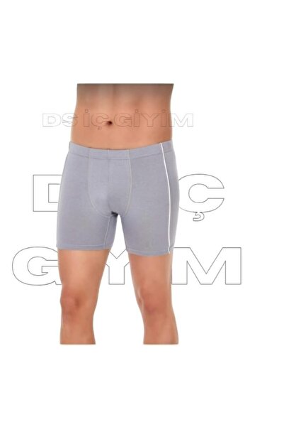 Yıldız Çamaşır 107 Men's Modal Boxer Shorts Gray Single