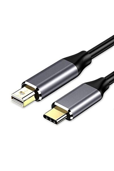 AXIYIBZI كابل USB C إلى Mini DisplayPort بطول 6 أقدام، كابل 4K@60Hz من النوع ...
