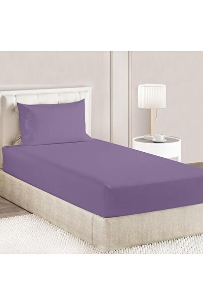GENERAL Luxury Striped Deep Pocket Bed Sheet and Pillowcase Rose, 2 Piece Set...