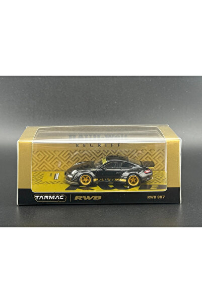 Tarmac Works RWB 997 Black 1/64 Model Araba