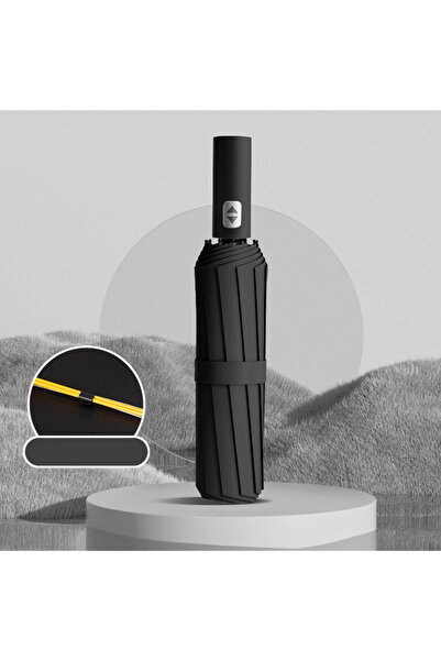 Mi'umbrella 12 Tel Otomatik Şemsiye, Karbon Fiber Güçlendirilmiş İskelet Sist...