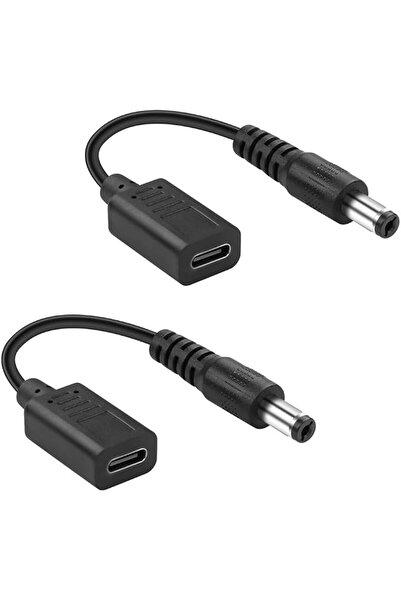 GENERAL Dc 5.5X2.5Mm to USB Type C Pd100 Power Cable Azone Dc5525 Male to Usb...